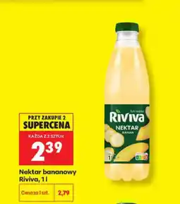 Biedronka Riviva Nektar bananowy oferta