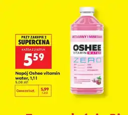 Biedronka Oshee Napój vitamin water oferta
