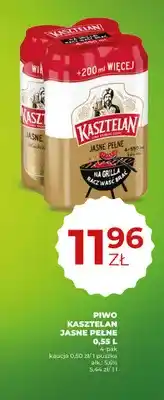 Duży Ben Piwo Kasztelan Jasne Pełne 4-pak oferta