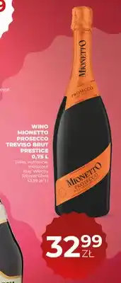 Duży Ben Wino Mionetto Prosecco Treviso Brut Prestige białe wytrawne musujące oferta