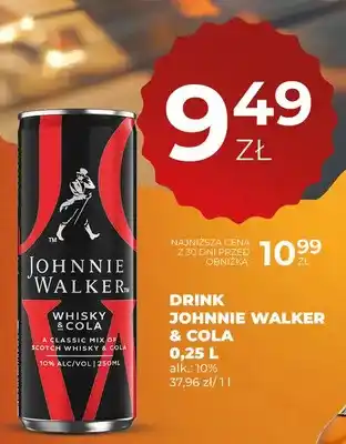 Duży Ben Drink Johnnie Walker & Cola oferta