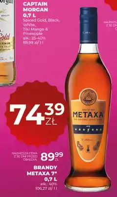 Duży Ben Brandy Metaxa 7 oferta