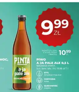 Duży Ben Piwo A Ja Pale Ale Browar Pinta oferta