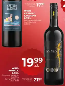 Duży Ben Wino Kumala Pinotage czerwone wytrawne oferta