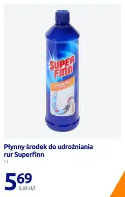 Action Płynny środek do udrożniania rur Superfinn oferta