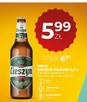 Duży Ben Piwo Cieszyn Pilsner oferta