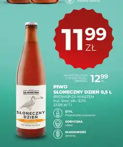 Duży Ben Piwo Słoneczny Dzień Browar Za Miastem oferta