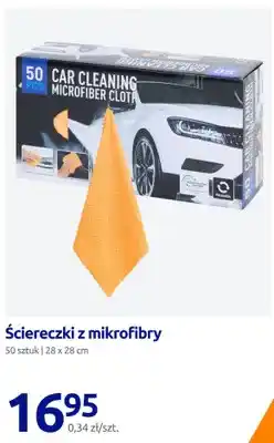 Action Ściereczki z mikrofibry 50-pak 28x28 cm oferta