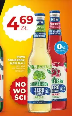 Duży Ben Piwo bezalkoholowe Somersby Zero Sugar Apple oferta