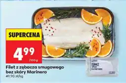 Biedronka Filet z zębacza smugowego bez skóry Marinero oferta
