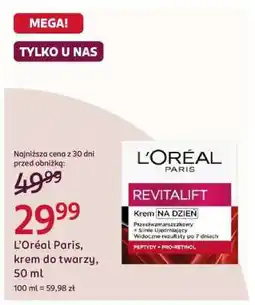 Rossmann L’Oréal Paris, krem do twarzy, 50 ml oferta