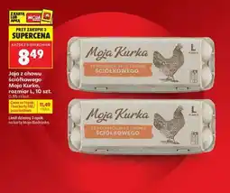 Biedronka Jaja z chowu ściółkowego Moja Kurka, rozmiar L., 10 szt oferta