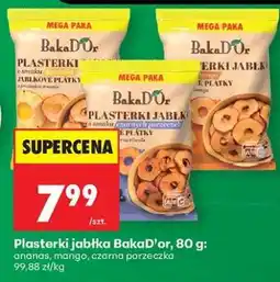 Biedronka Plasterki jabłka BakaD’or, 80 g oferta