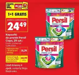 Biedronka Persil Power Caps oferta