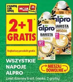 Biedronka WSZYSTKIE NAPOJE ALPRO oferta