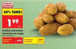 Biedronka Polskie ziemniaki wczesne na wagę oferta