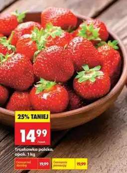 Biedronka Truskawka polska, opak. 1 kg oferta