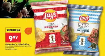 Biedronka Chipsy Lay’s, 190 g/200 g oferta