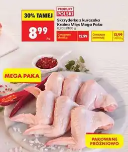 Biedronka skrzydełka z kurczaka Kraina Mies Mega Paka oferta