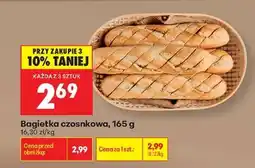 Biedronka Bagietka czosnkowa 165 g oferta