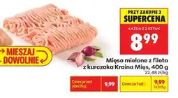Biedronka Mięso mielone z fileta z kurczaka Kraina Mięs 400 g oferta