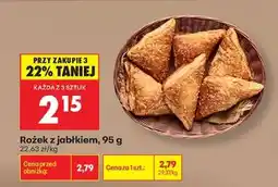 Biedronka Rożek z jabłkiem , 95 g oferta
