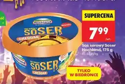 Biedronka Sos serowy Soser Hochland, 175 g oferta
