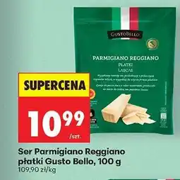 Biedronka Ser Parmigiano Reggiano płatki Gusto Bello, 100 g oferta