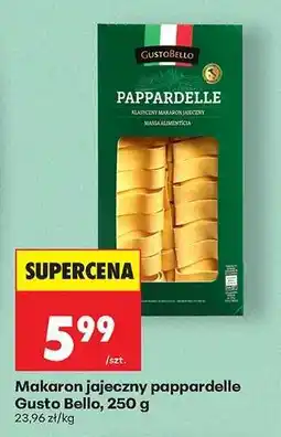 Biedronka Makaron jajeczny pappardelle Gusto Bello 250 g oferta