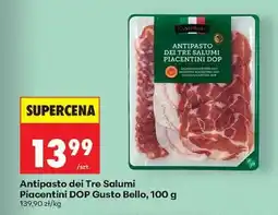 Biedronka Antipasto dei tre salumi piacentini DOP Gusto Bello 100 g oferta