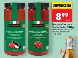 Biedronka Sos pomidorowy Gusto Bello, 600 g oferta