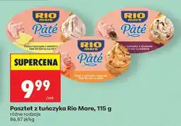 Biedronka Pasztet z tuńczyka Rio Mare, 115 g oferta