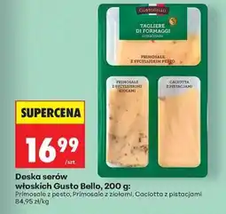 Biedronka Deska serów włoskich Gusto Bello, 200 g oferta