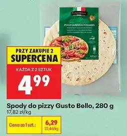 Biedronka Spody do pizzy Gusto Bello, 280 g oferta