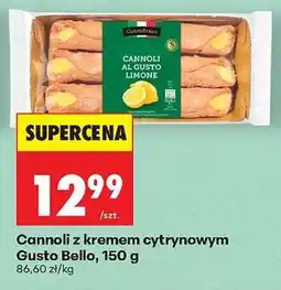 Biedronka Cannoli z kremem cytrynowym Gusto Bello, 150 g oferta