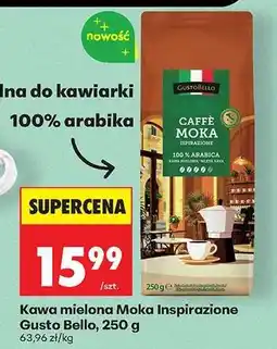 Biedronka Kawa mielona Moka Inspirazione Gusto Bello, 250 g oferta
