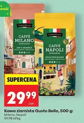 Biedronka Kawa ziarnista Gusto Bello, 500 g oferta