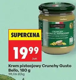 Biedronka Krem pistacjowy Crunchy Gusto Bello, 180 g oferta