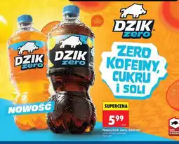Biedronka Napój Dzik Zero, 850 ml oferta