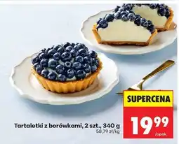 Biedronka Tartaletki z borówkami, 2 szt., 340 g oferta