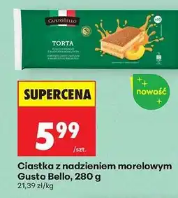 Biedronka Ciastka z nadzieniem morelowym Gusto Bello, 280 g oferta