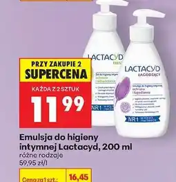 Biedronka Emulsja do higieny intymnej Lactacyd 200 ml oferta