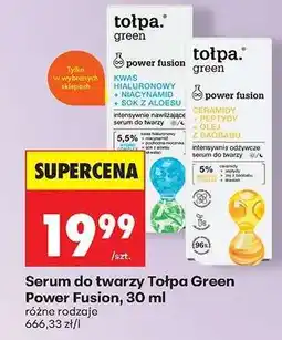Biedronka Serum do twarzy Tołpa Green Power Fusion, 30 ml oferta
