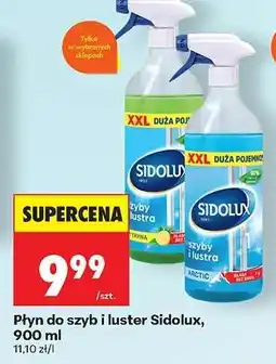 Biedronka Płyn do szyb i luster Sidolux, 900 ml oferta