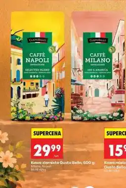 Biedronka Kawa ziarnista Gusto Bello, 500 g: Milano, Napoli oferta