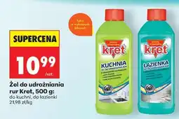 Biedronka Żel do udrożniania rur Kret, 500 g oferta