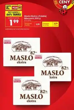 Biedronka Masło Ekstra z polskiej mleczarni, 200 g oferta