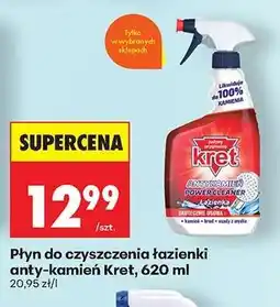 Biedronka Płyn do czyszczenia łazienki anty-kamień Kret, 620 ml oferta