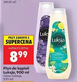 Biedronka Płyn do kapieli Luksja , 900 ml oferta
