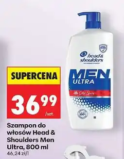 Biedronka Szampon do włosów Head & Shoulders Men Ultra, 800 ml oferta